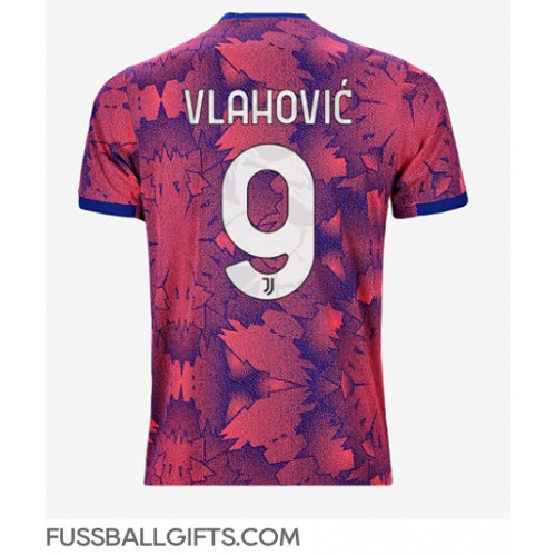 Juventus Dusan Vlahovic #9 Fußballbekleidung 3rd trikot 2022-23 Kurzarm